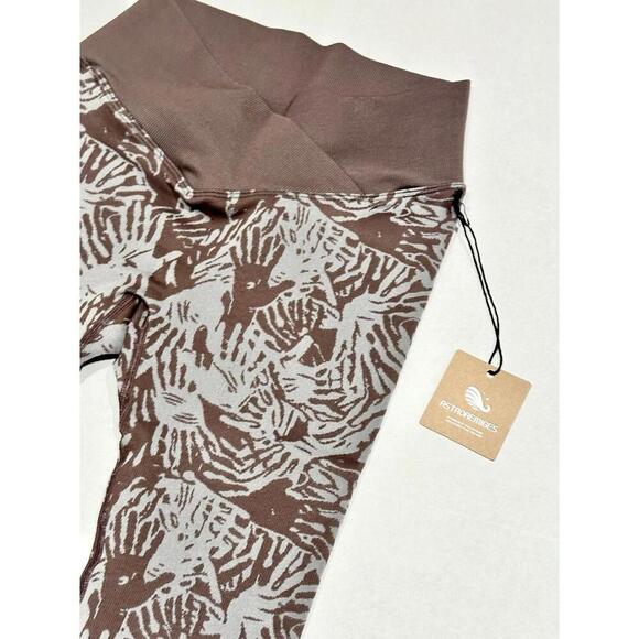 Astroremiges Women's Compression Shorts Six Sense Clairvoyant Nebula Chestnut S - Picture 7 of 11